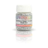 rainbow dust sprinkles metallic silver