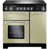 Rangemaster 79280 90cm KITCHENER Electric Ceramic Range Cream Chrome