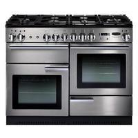 rangemaster 86860 110cm professional gas range cooker in st steel