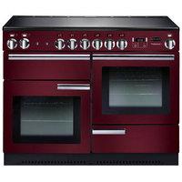 Rangemaster 91890 110cm PROFESSIONAL Electric Ceramic Range in Cranber