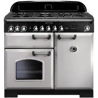 rangemaster 100630 100cm range classic deluxe dual fuel royal pearl ch