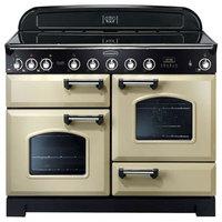 rangemaster 90390 110cm classic deluxe induction range in cream chrome