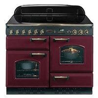 rangemaster 90450 110cm classic deluxe induction range in cranberry br