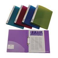 Rapesco 2 Ring Binder 25mm Assorted Pack of 10 0716