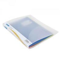 rapesco 2 ring binder 25mm clear pack of 10 0715