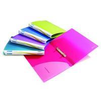 Rapesco A4 Ring Binder 15mm Assorted Pack of 10 0799