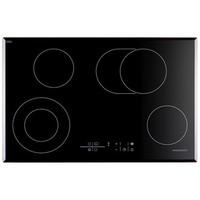 rangemaster 85730 rc77 77cm built in ceramic hob bevelled black glass