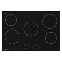 Rangemaster 11226 75cm Built In 5 Zone Ceramic Hob Black Glass