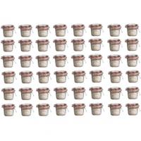 Rayware Kilner Round Clip Top Preserving Jar 350ml, Glass, 48 Pack