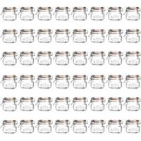 Rayware Kilner Square Clip Top Jar 500ml, 500ml Litre Square Jar, 48 Pack