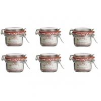 Rayware Kilner Round Clip Top Preserving Jar 125ml , 125ml Cliptop, 6 Pack