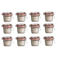 Rayware Kilner Round Clip Top Preserving Jar 350ml, Glass, 12 Pack