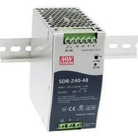 rail mounted psu din mean well sdr 240 48 48 vdc 5 a 240 w 1 x