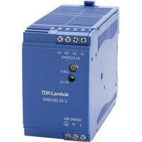 Rail mounted PSU (DIN) TDK-Lambda TDK-Lambda 24 Vdc 4.2 A 100.8 W 1 x