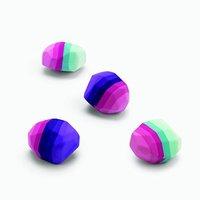 Rainbow Erasers (pack Of 4)