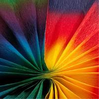 Rainbow Crepe Paper