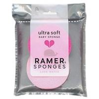 Ramer Ultra Soft Baby Sponge Twin Pack Girls