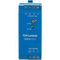 Rail mounted PSU (DIN) TDK-Lambda TDK-Lambda 12 Vdc 4.2 A 50.4 W 1 x