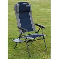 Ragley pro blue recline chair with table