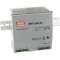 rail mounted psu din mean well drt 240 24 24 vdc 10 a 240 w 1 x