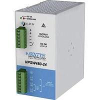 rail mounted psu din nextys npsw480 24 24 vdc 20 a 480 w 1 x