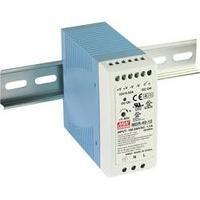 rail mounted psu din mean well mdr 40 24 24 vdc 174 a 40 w 1 x