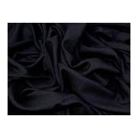 Rapture Polyester & Viscose Blend Stretch Crepe Dress Fabric Black