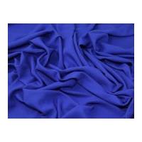 Rapture Polyester & Viscose Blend Stretch Crepe Dress Fabric Royal Blue