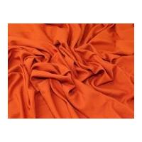 Rapture Polyester & Viscose Blend Stretch Crepe Dress Fabric Burnt Orange