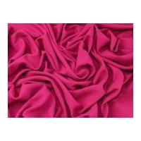 Rapture Polyester & Viscose Blend Stretch Crepe Dress Fabric Cerise Pink