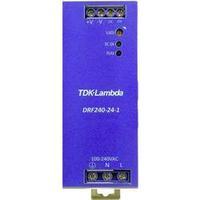 Rail mounted PSU (DIN) TDK-Lambda DRF-240-24-1 24 Vdc 240 W 1 x