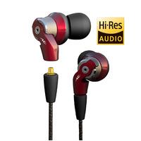 radius hp nhr31 high mfd system in ear headphones red hp nhr31r