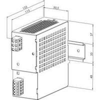 Rail mounted PSU (DIN) WAGO 787-692 30.5 Vdc 3 A 91.5 W