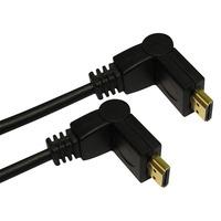 Rapid CDLHD-903 Hdmi Lead Gold Plated with Swivel Ends 3m