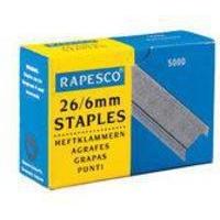 Rapesco Staples 6mm 26/6 Pack of 5000