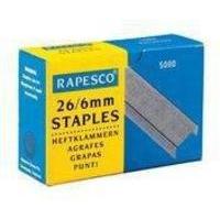 rapesco staples 8mm 268 pack of 5000