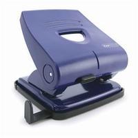Rapesco 827P ABS-top 2 Hole Punch Blue 30 Sheets