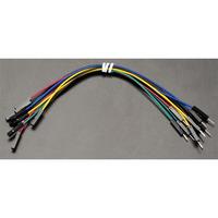Rapid JW-D1-MF Jumper Wires Dupont Cable M-F 26AWG 1 Pin 2.54mm Pi...