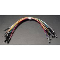 Rapid JW-D1-FF Jumper Wires Dupont Cable F-F 26AWG 1 Pin 2.54mm Pi...