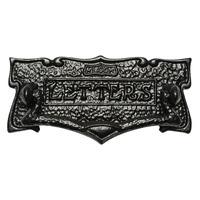 Rawnsley Traditional Design Black Letter Box 205mm T541