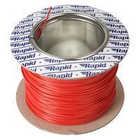 Rapid GW011535 10/0.1mm Equipment Wire Red 100m