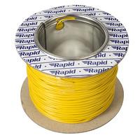 Rapid GW011550 10/0.1mm Equipment Wire Yellow 100m