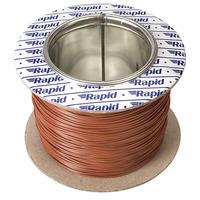 Rapid GW011510 10/0.1mm Equipment Wire Brown 100m