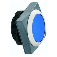 Rafi 1.30.250.071/1000 Pushbutton Square Flat Lens White LED Metal...