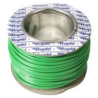 Rapid GW010615 Extra Flexible Wire Green 25m