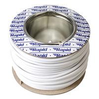 Rapid GW010625 Extra Flexible Wire White 25m