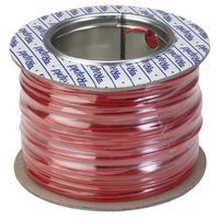 Rapid GW010335 Equipment Wire Single Core 1/0.6 Red (Reel of 100m)