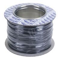 Rapid GW010400 Equipment Wire Black 7/0.2 (100m Reel)