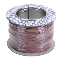 Rapid GW010410 Equipment Wire Brown 7/0.2 (100m Reel)