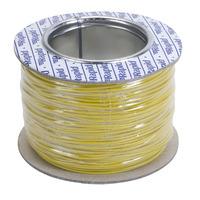 Rapid GW010450 Equipment Wire Yellow 7/0.2 (100m Reel)